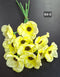 Anemone artificiale galbene 33cm – set 10 fire