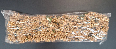 Flori din plastic - Stamine 144/set aurii