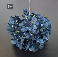 Fir Hortensie artificială albastru inchis - 70cm