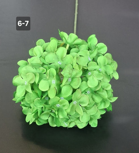 Fir Hortensie artificială verde - 70cm