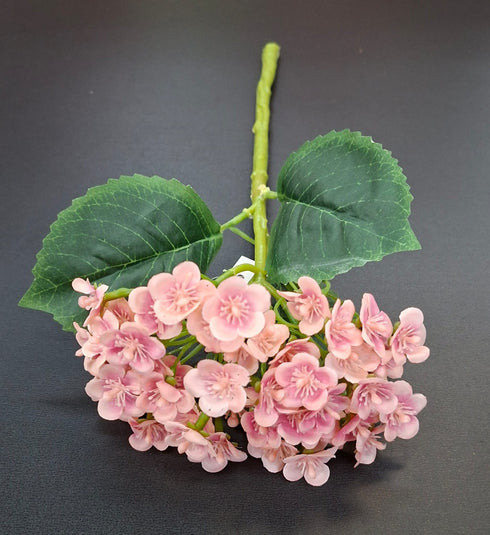 Fir Hortensie artificială roz pastel – 32cm