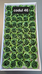 Trandafiri pasta de sapun sapun, 5cm, cutie 50 buc