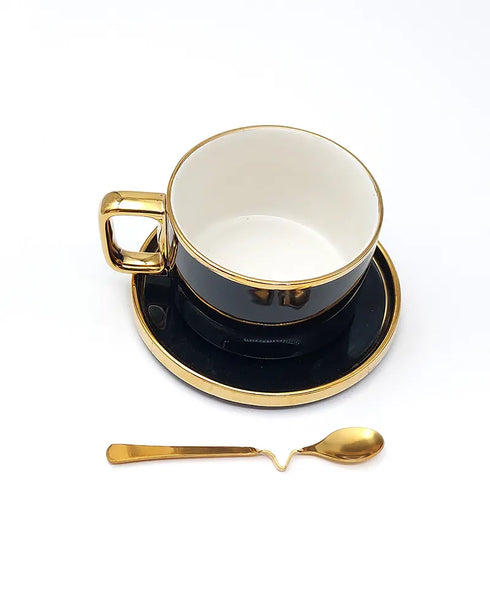 Lve Cana Ceramica Cu Farfurie&lingurita 148-6
