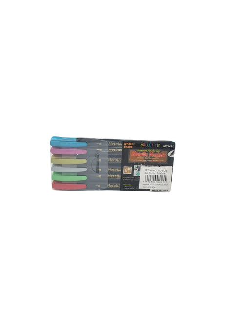 Lve Carioci Colorate Sidefate 6buc/set 1139-25