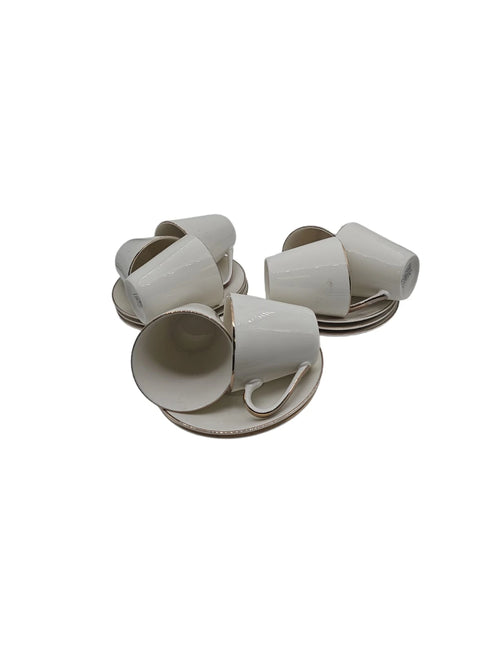 Lve Ceasca+farfurie Ceramica Set 8buc 25-8