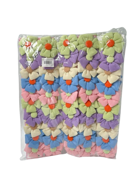 Lve Clama Par Floare Dif Culori 11-1 10buc/set 10set/folie 25/bax