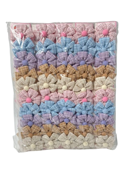 Lve Clama Par Floare Dif Culori 11-2 10buc/set 10set/folie 25/bax