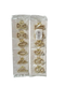 Lve Cleste Par Metal Cu Margelute Dif Modele 1-3 12buc/set 100/bax