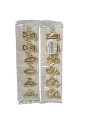 Lve Cleste Par Metal Cu Margelute Dif Modele 1-3 12buc/set 100/bax