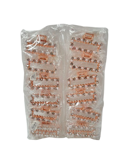 Lve Cleste Par Metal Cu Margelute/strasuri 2-17 12buc/set 50/bax