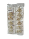 Lve Cleste Par Metal Cu Strasuri Dif Forme 1-5 12buc/set 100/bax