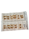 Lve Cleste Par Metal Cu Strasuri Fluturasi 24buc/set 98/bax 1-11