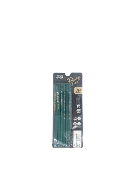 Lve Creioane 12buc/set+radiera 2049-30