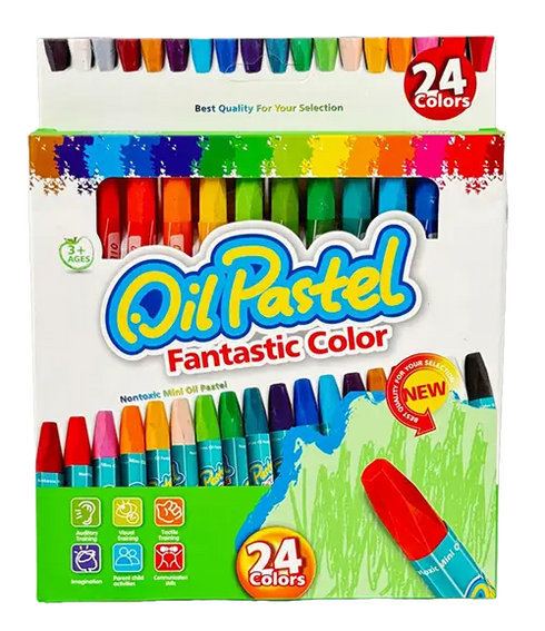Lve Creioane Cerate Colorate 24buc/set 2049-15
