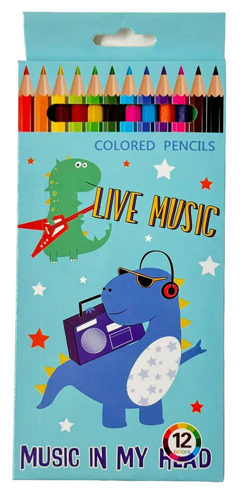 Lve Creioane Colorate 12buc/set 2049-1