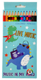 Lve Creioane Colorate 12buc/set 2049-1