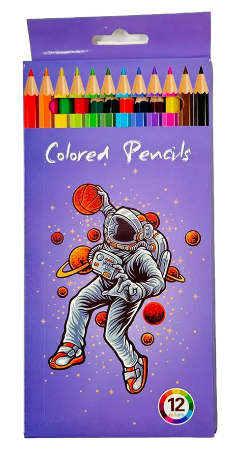 Lve Creioane Colorate 12buc/set 2049-4