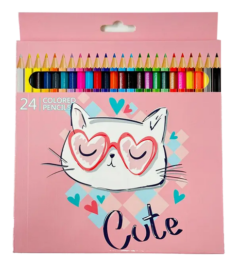 Lve Creioane Colorate 18buc/set 2049-8