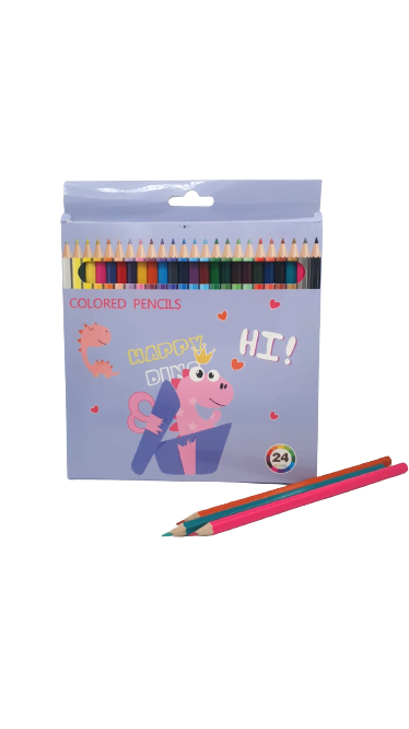 Lve Creioane Colorate 24buc/set 2049-3