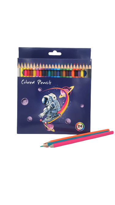 Lve Creioane Colorate 24buc/set 2049-6