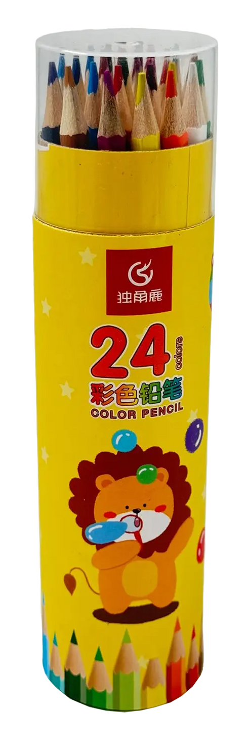 Lve Creioane Colorate 24buc/set/tub 2049-43