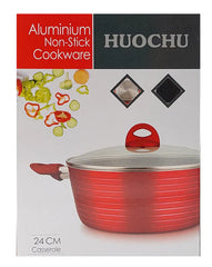 Lve Huochu Cratita Aluminiu Manere+capac 24cm 514-94