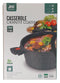 Lve Jio Cratita Aluminiu Cu Manere Detasabile+capac 24cm 555-16