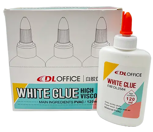 Lve Lipici Lichid White 120ml 12/bax