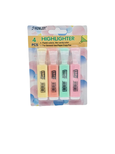 Lve Marker Evidentiator Diverse Culori 4buc/set 1139-23