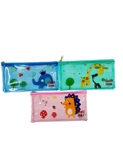 Lve Penar/mapa Plastic Cu Fermoar 22x17cm Copii 1116--45