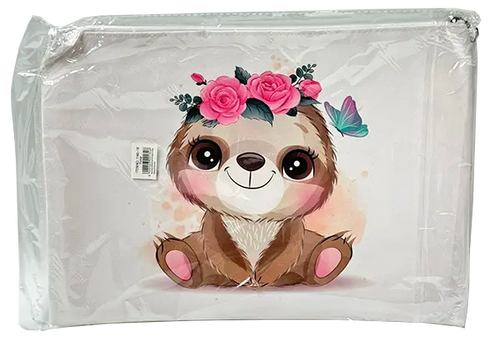 Lve Penar/mapa Plastic Cu Fermoar 33x24cm Copii 1140--18 300/bax
