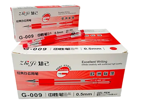 Lve Pixuri Cu Gel Rosu G-009 0.5mm 12buc/set 1139-86