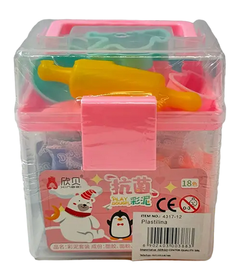 Lve Plastilina Colorata Aerata Cutie 4317-12
