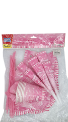 Lve Set Accesorii Party Din Carton Pt 6 Persoane 462-21