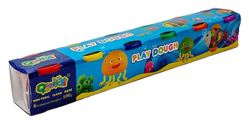 Lve Set Acuarele Play Dough 6culori X100g 4317-31