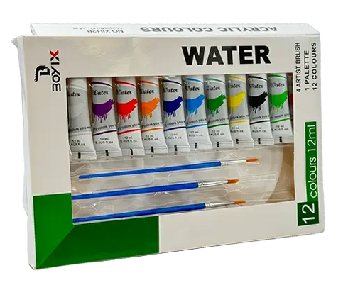 Lve Set Acuarele/tempera Water +paleta+pensule 1885-31