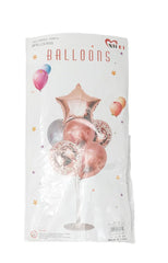 Lve Set Baloane Aniversare+suport Diverse Culori 462-34/ 462-17