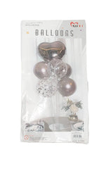 Lve Set Baloane Aniversare+suport Diverse Culori 462-35