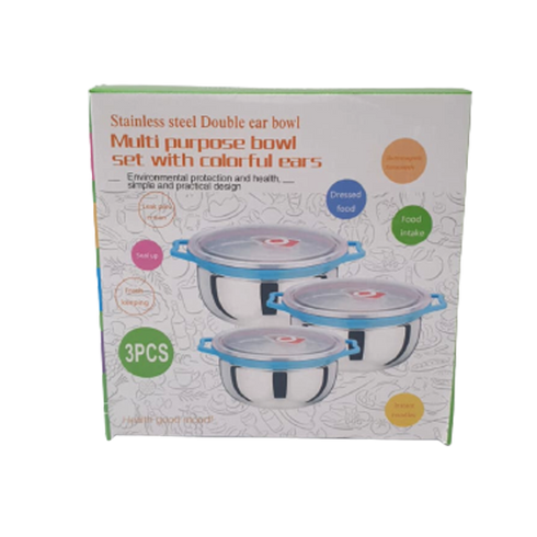 Lve Set Casolete Inox 3pcs 30-17