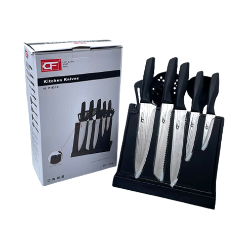 Lve Set Cutite Cu Suport 10pcs 50-6