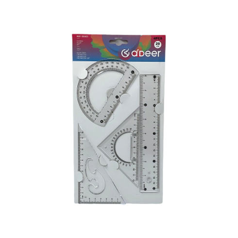 Lve Set Geometrie 4pcs 20cm 1236-5