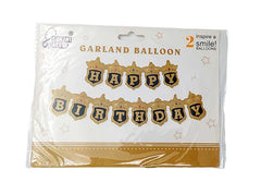 Lve Set Happy Birthday Auriu/argiuntiu 462-10