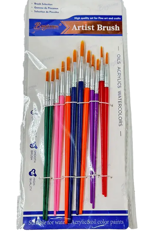 Lve Set Pensule Pictura Artist Brush 12buc/set 1885-53
