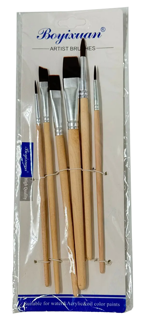 Lve Set Pensule Pictura Artist Brushes 6buc/set 1885-55