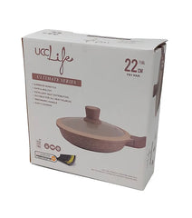 Lve Ucc Life Cratita Aluminiu Cu Manere+capac 20cm 555-11