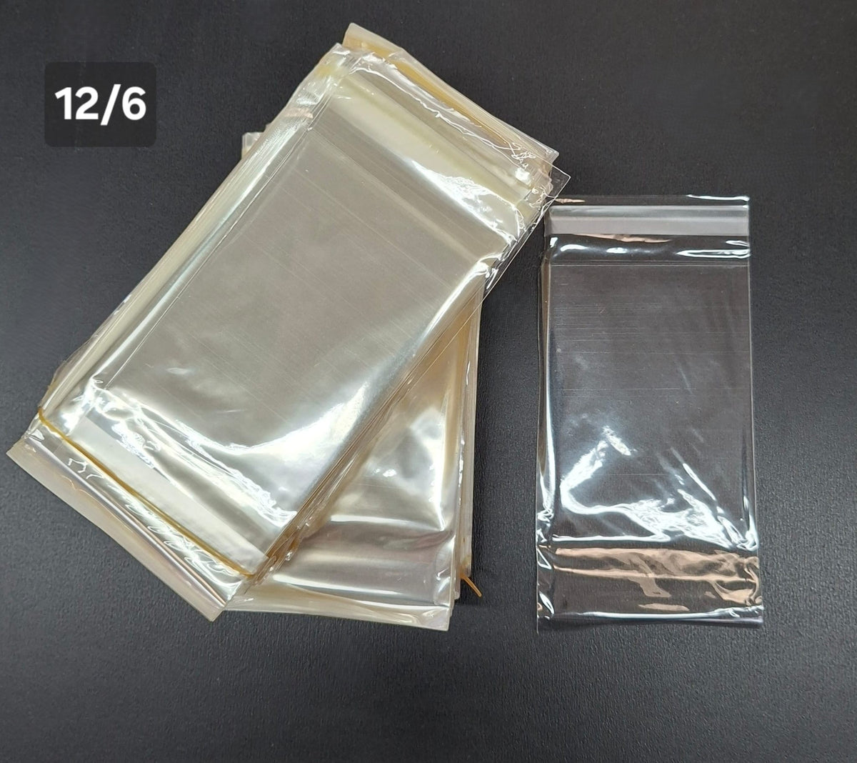 Pungi Transparente cu Autoadeziv pentru Mărțișoare – 12/6cm