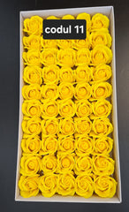 Trandafiri pasta de sapun sapun, 5cm, cutie 50 buc