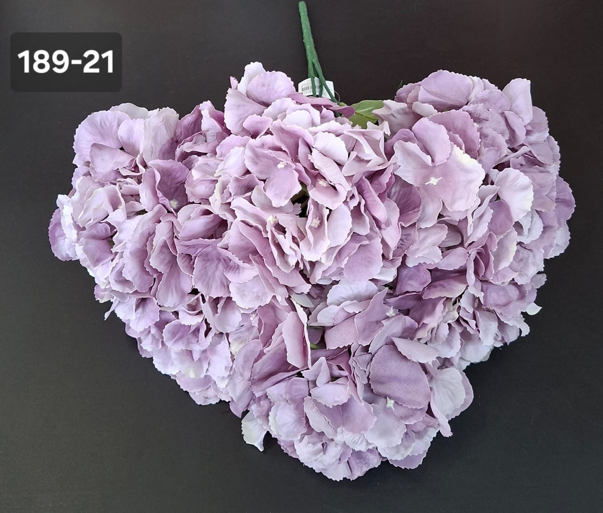 Buchet cu hortensii artificiale mov prăfuit - 52cm