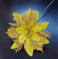 Crăciuniță aurie decorativă 24 buc – set Crăciun