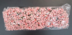 Flori din plastic - Stamine 144/set roz pudrat